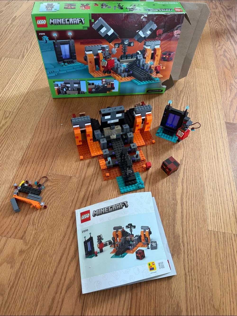 LEGO Minecraft Wither Battle Building Toy 21590